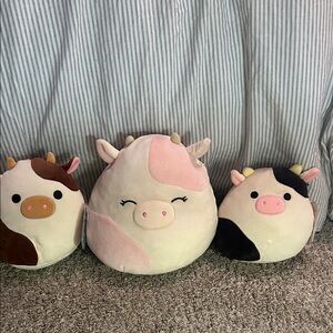 Cow Squishmallows Bundle